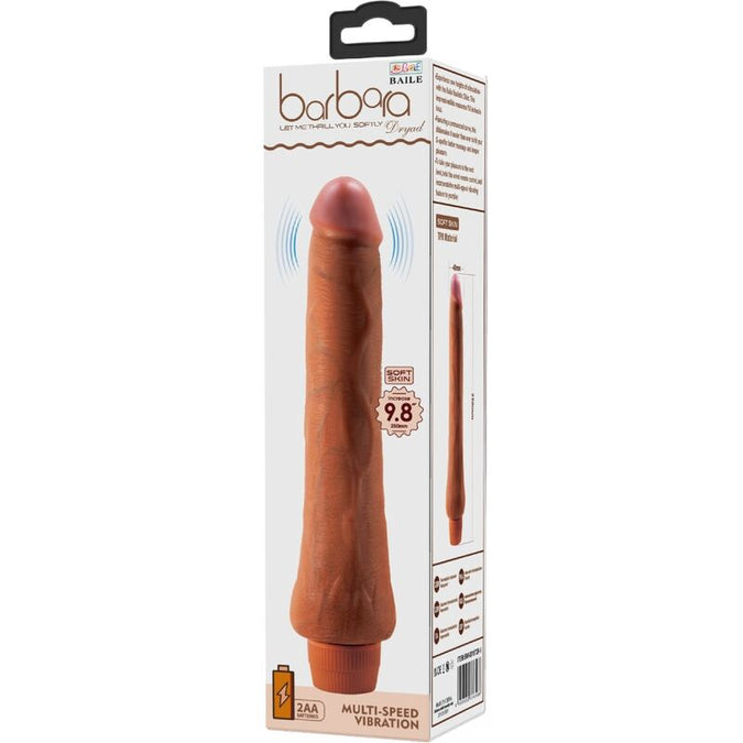 Baile – Dryad realistischer Vibrator 25 cm Mulatto