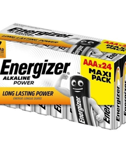 Energizer – Alkaline Power Aaa Alkaline Battery Lr03 Box*24 (3 Boxes*8 Batteries)