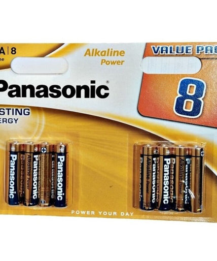 Panasonic – Bronze Alkaline Aaa Battery Lr03 Blister*8