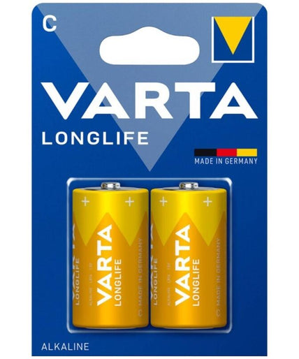 Varta – Longlife Alkaline Battery C Lr14 Blister*2