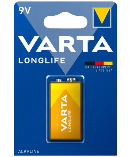 Varta – Longlife Alkaline Battery 9v Lr61 Blister*1
