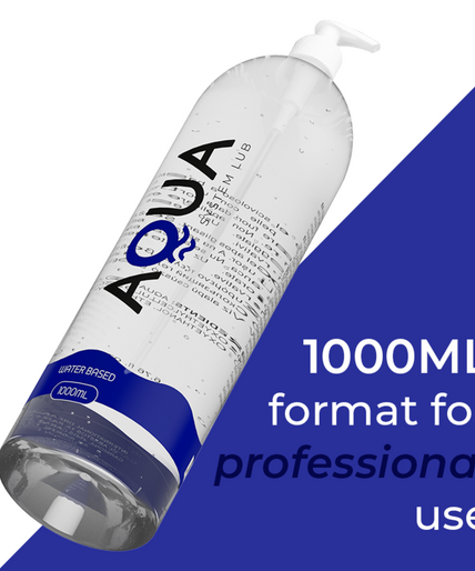 Aqua Quality – Water Based Lubricant 1000 Ml