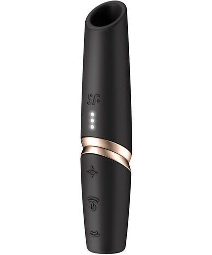 Satisfyer – Perfect Kiss Wave Clitoris Stimulator Black / Gold