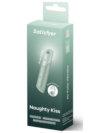 Satisfyer – Naughty Kiss Wave Clitoris Stimulator Aquamarine