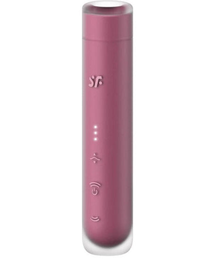 Satisfyer – First Kiss Wave Clitoris Stimulator Garnet