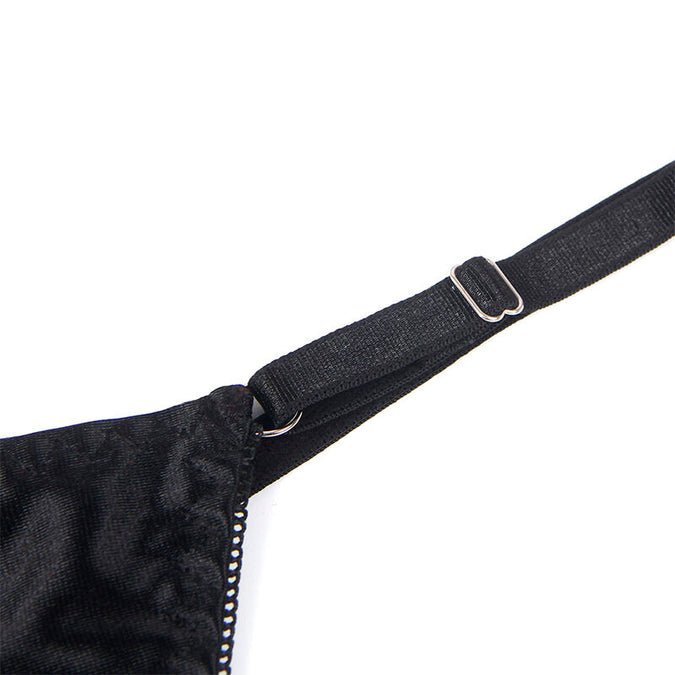 Subblime – 955199 BH-Set mit verstellbarer schwarzer Schleife S/M