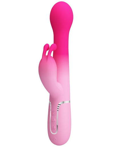 Pretty Love – Dejon 3-in-1 Multifunktionaler Rabbit Vibrator Pink