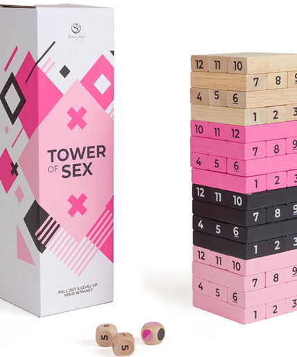 Secretplay – Tower Of Sex Wooden Game