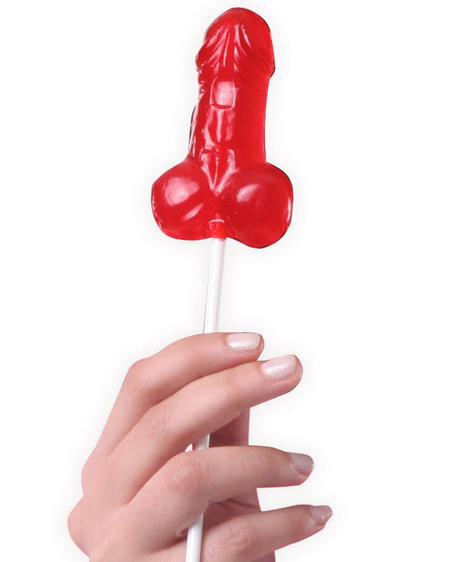 Secretplay – Display Assortment Penis Lollipops Strawberry 40 Units