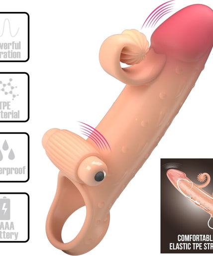 Romantik – Vibrations-Penis Sleeve Natural