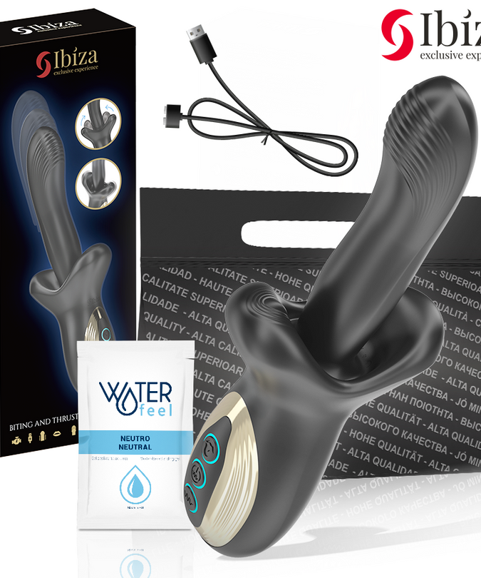 Ibiza – Leistungsstarker Vibrator mit Stoß- und Beißeffekt