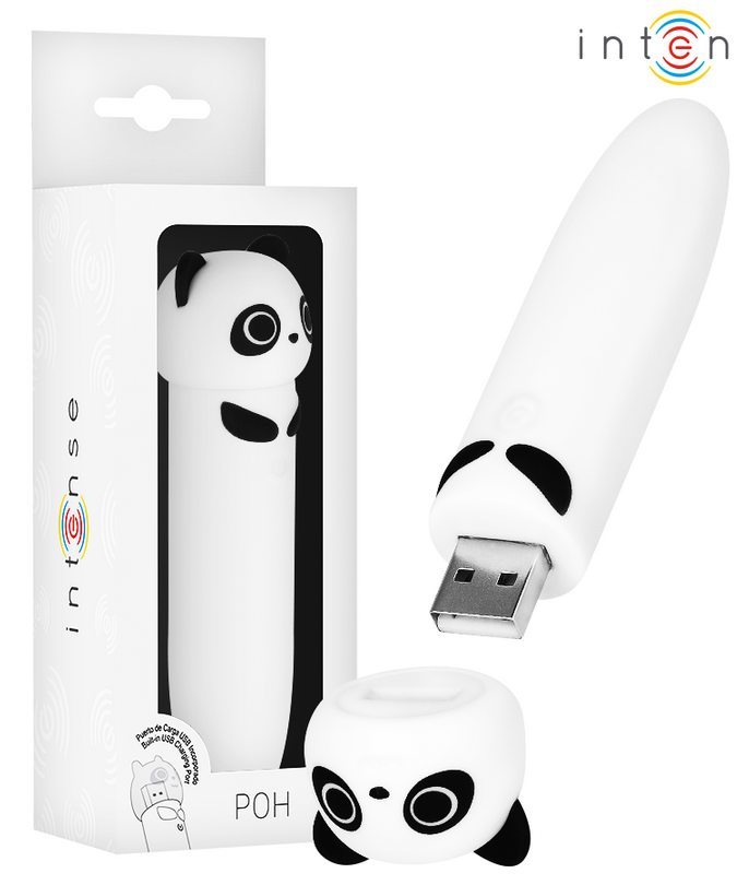 Intense – Poh Panda Vibrationskugel USB wiederaufladbar 10 x 2,2 cm