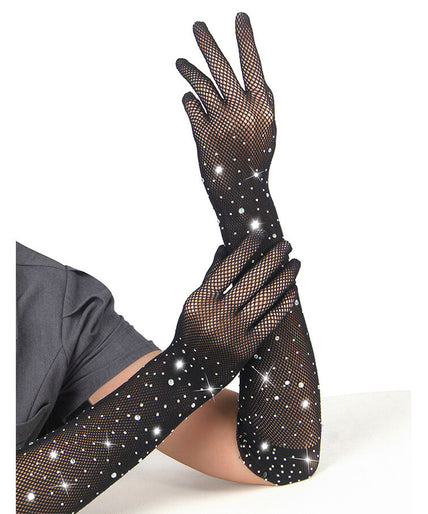 Subblime – 957469shine Transparente Handschuhe Schwarz S/M