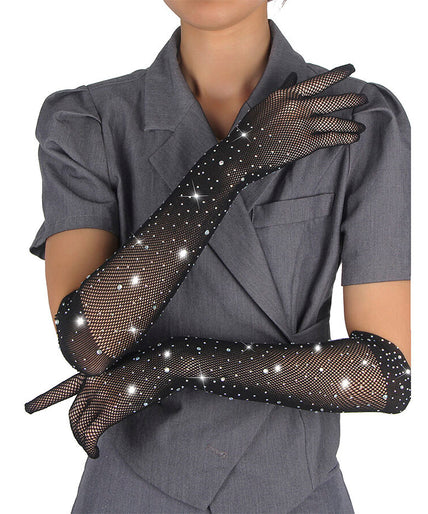 Subblime – 957469shine Transparente Handschuhe Schwarz S/M