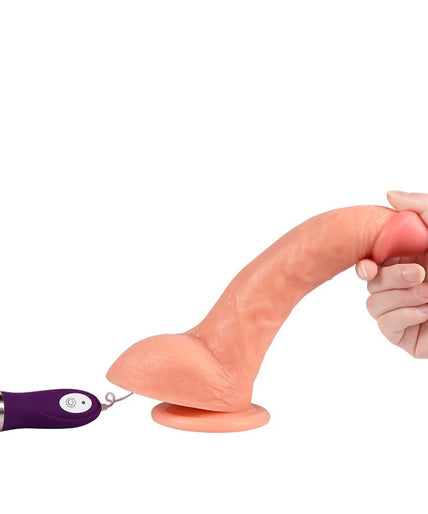 Shequ – Beast Vibrierender Dildo mit Fernbedienung 24,5 cm