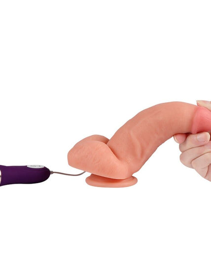 Shequ – Red Eagle Vibrator Dildo mit Fernbedienung 17 cm
