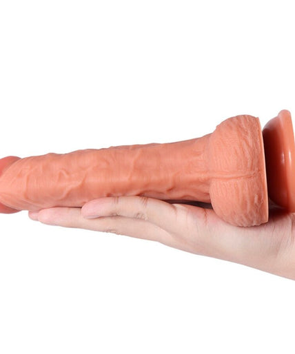 Shequ – Hayden Dildo und Klitoris-Stimulator mit Vibration und Fernbedienung 16 cm