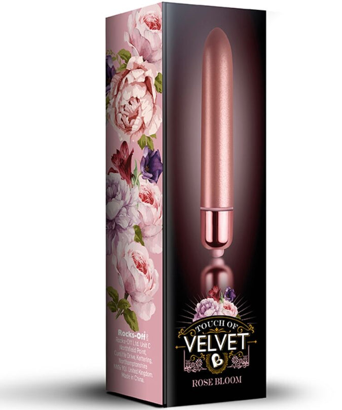 Rocks-Off Vibrationskugel Touch Of Velvet Rose Bloom mit 10 Geschwindigkeiten