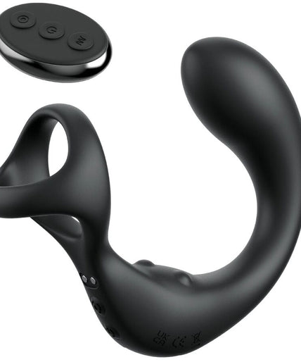 Pleasurements – Anal Fantasy Elite – Ass – Gasm Taint – Alizer Vibrating Anal Massager Mit Fernbedienung – Schwarz