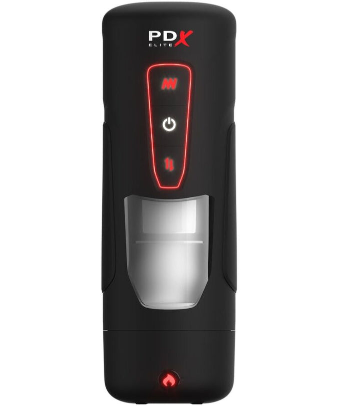 Pdx Elite – Milk Me Hotter Automatic Masturbator With Thrusting And Heat Effect Vibration