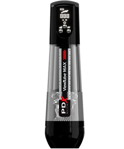 Pdx Elite – Viewtube Max View Automatischer Masturbator mit transparentem Saugmechanismus