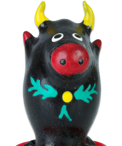 Condomerie – Handpainted Novelty Condoms Bull Black Model 1