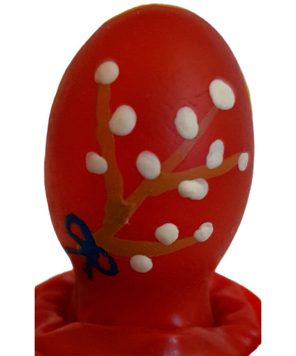Condomerie – Handpainted Novelty Condoms Easter Egg Red