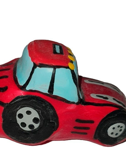 Condomerie – Handpainted Novelty Condoms Tractor Red XL
