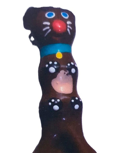 Condomerie – Handpainted Novelty Condoms Brown Dachshund XL