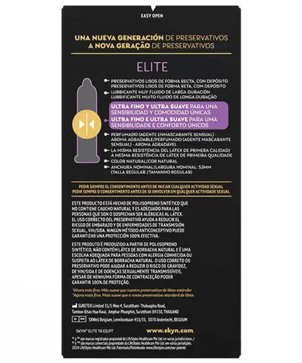 Skyn – Elite Ultra – Thin Condoms 10 Units