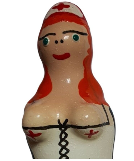 Condomerie – Handpainted Novelty Condoms Nurse Redhead