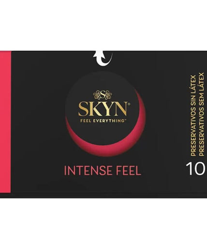 Skyn – Intense Feel Textured Condom With Wavy Design 10 Units