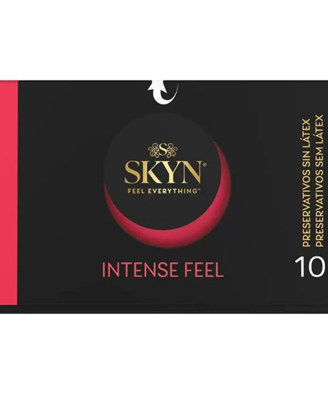 Skyn – Intensiv fühlbares Kondom mit wellenförmigem Design, 10 Stück