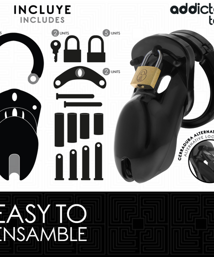 Addicted Toys Locked – Forbidden Vault Penis Cage 10 Cm