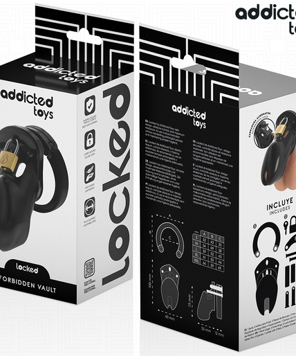 Addicted Toys Locked – Forbidden Vault Penis Cage 10 Cm