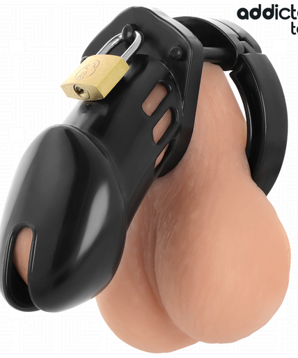 Addicted Toys Locked – Obsidian Hold Penis Cage Size M