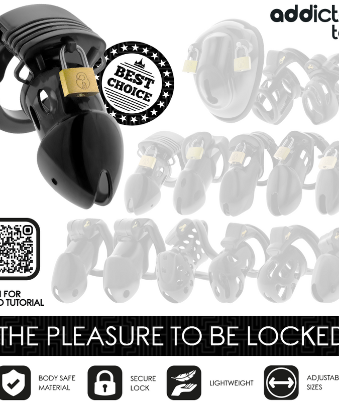 Addicted Toys Locked – Chastity Depths Penis Cage 7,5 Cm