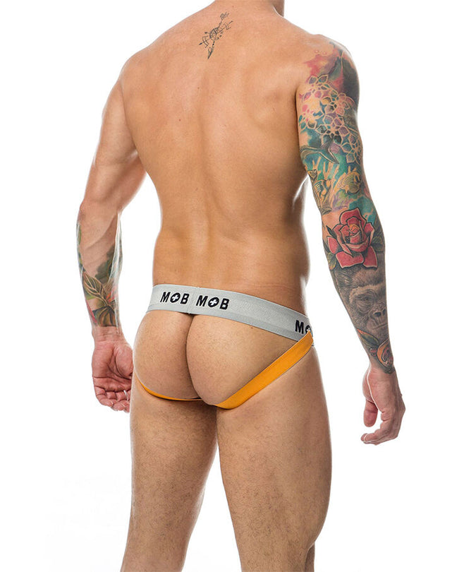 Mob – Klassieke Jock Stripe Oranje Maat S