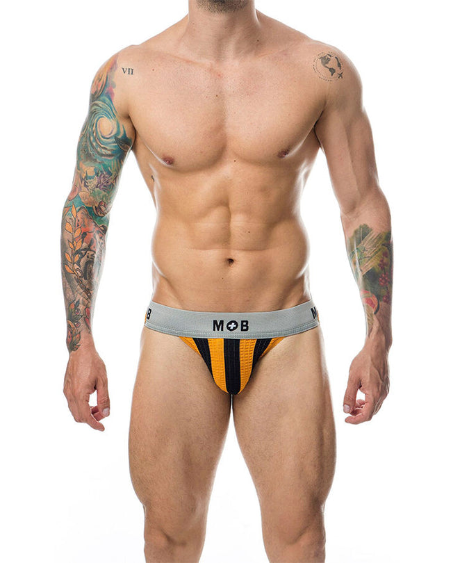 Mob – Klassieke Jock Stripe Oranje Maat S
