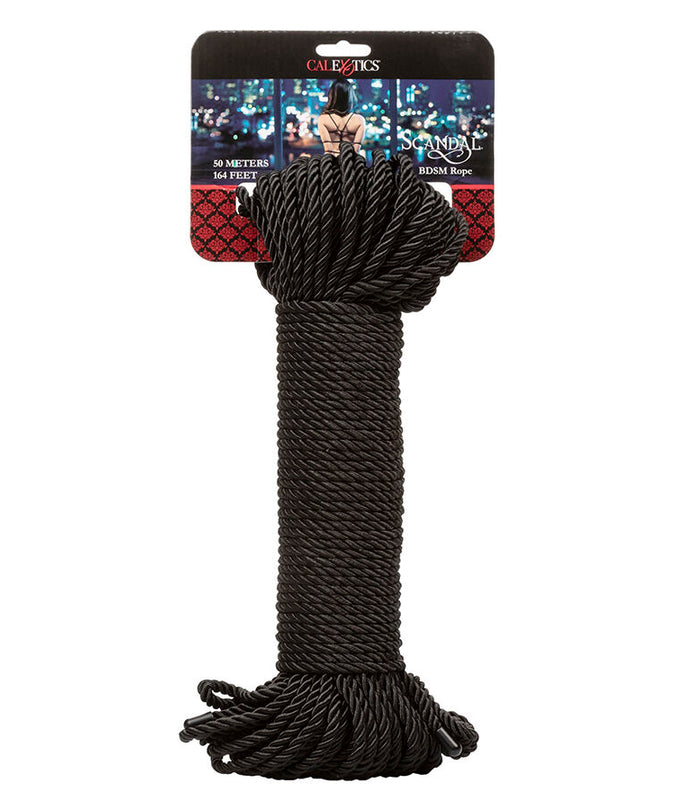 Calexotics – Scandal schwarzes BDSM-Seil 50 m