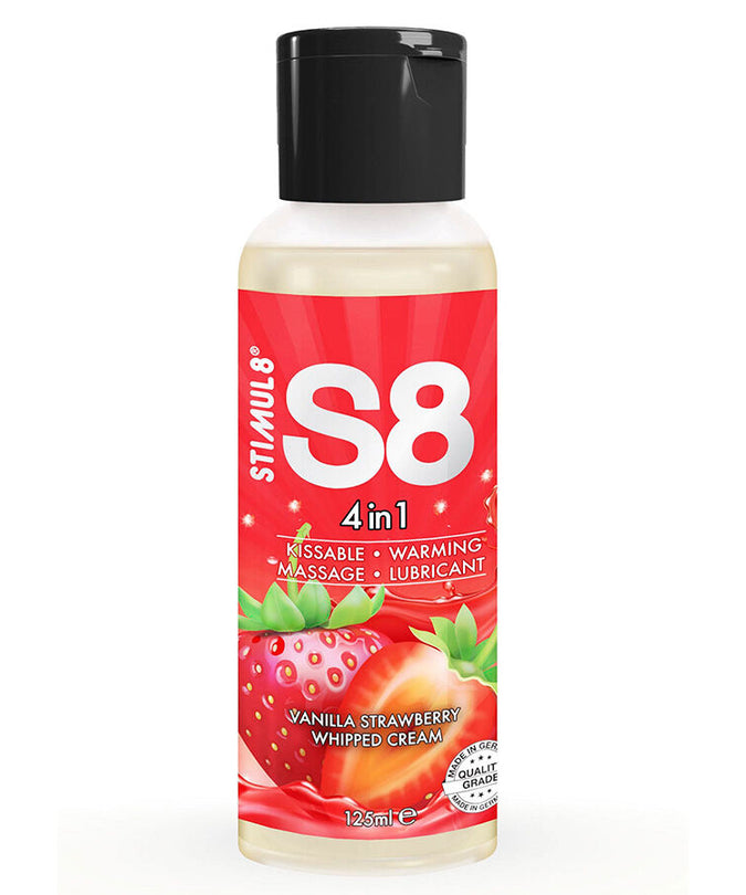 Stimul8 – S8 4-in-1 Aardbeien Dessert Glijmiddel 125 ml