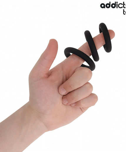Addicted Toys – Set aus Silikonringen Modell 1
