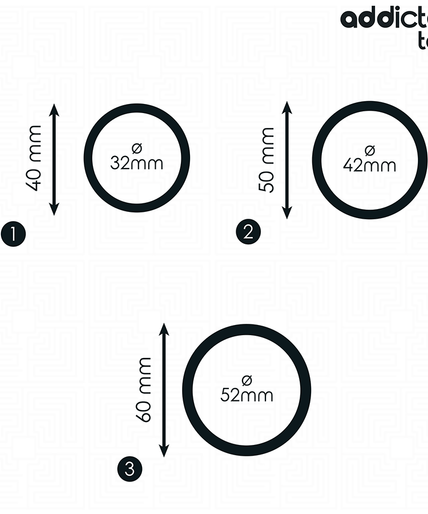 Addicted Toys – Set Of Silicone Rings Model 2