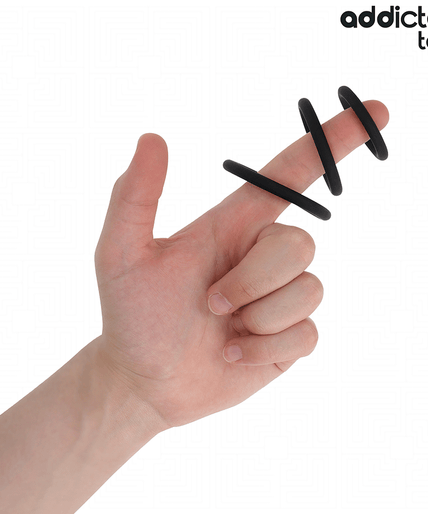 Addicted Toys – Set aus Silikonringen Modell 2