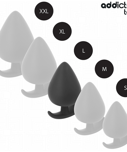 Addicted Toys – Anal Plug Silicone Size L 8 Cm