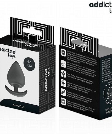 Addicted Toys – Anal Plug Silicone Size M 6.6 Cm