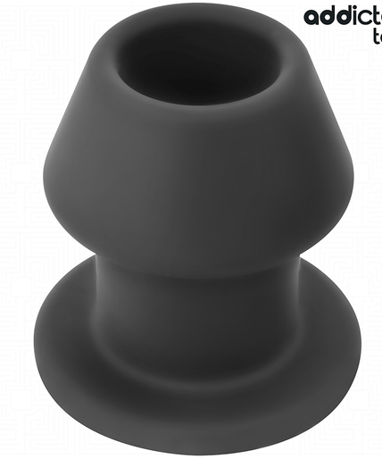 Addicted Toys – Extrem hohler Analplug aus Silikon Größe M 8,7 cm 