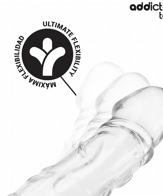 Addicted Toys – Transparente Penisverlängerung 27 cm 