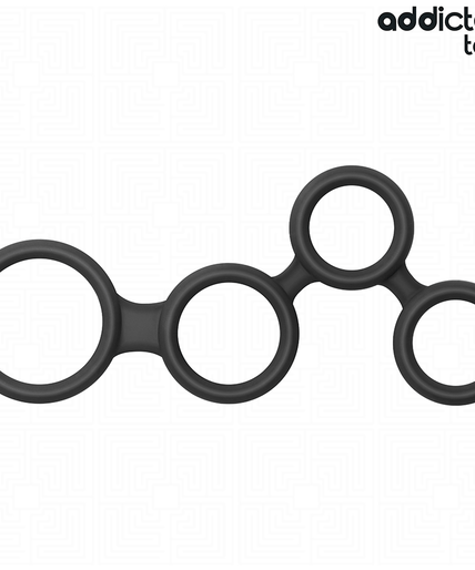 Addicted Toys – Penis Ring With Dividers For Testicles