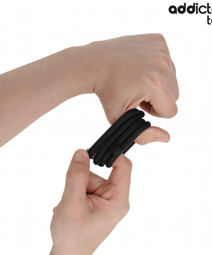 Addicted Toys – Penis Ring With Dividers For Testicles